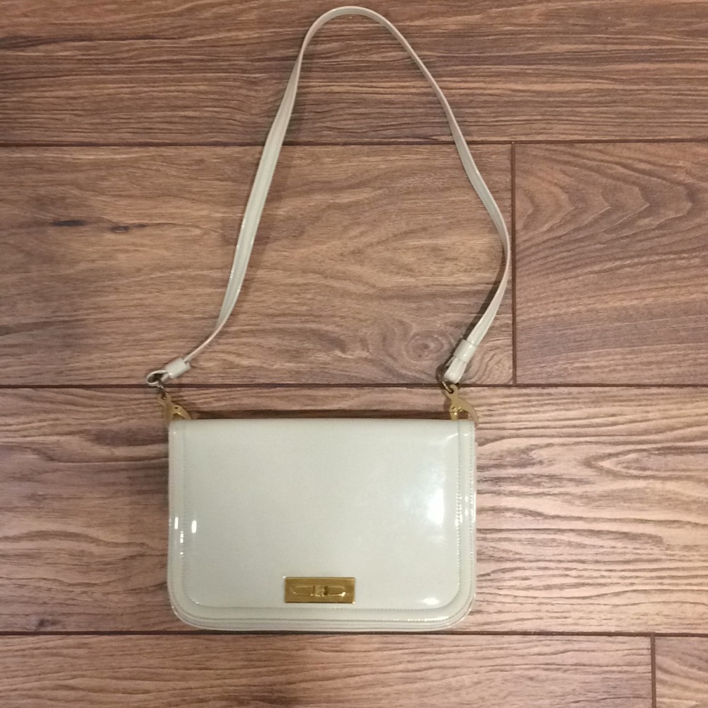 Vintage Ivory & Gold Crown Lewis Purse